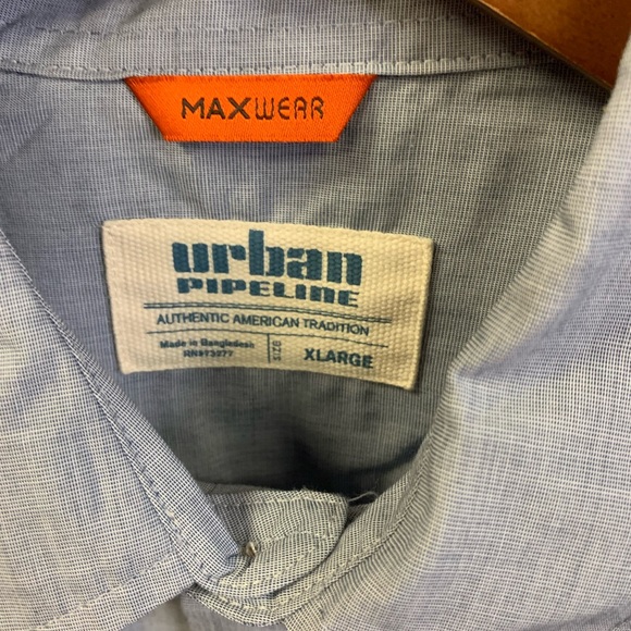 Urban Pipeline long to 3/4 sleeve button down shirt - Picture 5 of 6